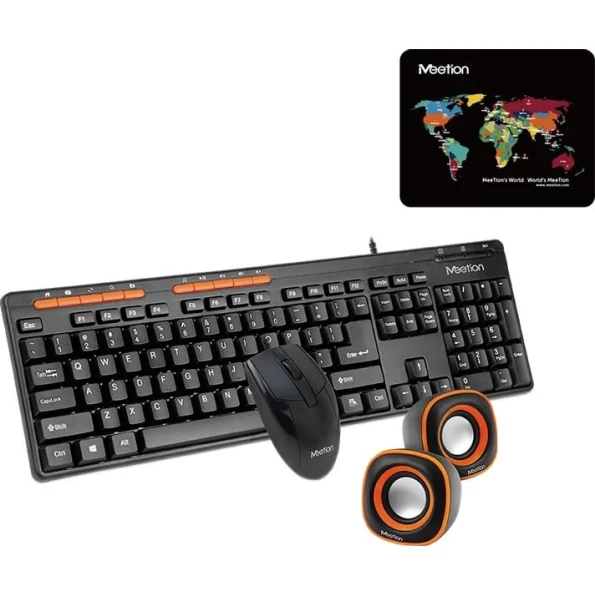 Комплект (клавиатура+мышь) C105 USB Standart 3 IN 1 Desktop Multimedia Combo Комплект (клавиатура+мышь) C105 USB Standart 3 IN 1 Desktop Multimedia Combo