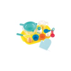 Çimmə üçün oyuncaq dəsti ELC Bath Time Bakery Set, plastik, rəngbərəng, 1 yaşdan