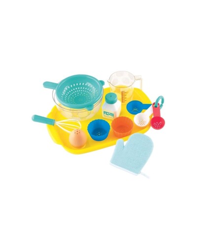 Çimmə üçün oyuncaq dəsti ELC Bath Time Bakery Set, plastik, rəngbərəng, 1 yaşdan