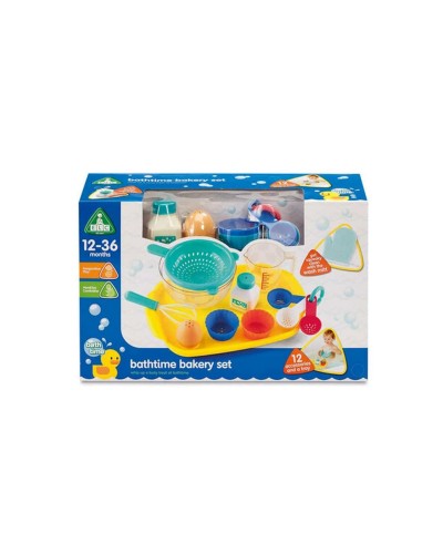 Çimmə üçün oyuncaq dəsti ELC Bath Time Bakery Set, plastik, rəngbərəng, 1 yaşdan
