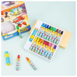 Набор пастели Deli Super Wings C009-18, 18 цветов