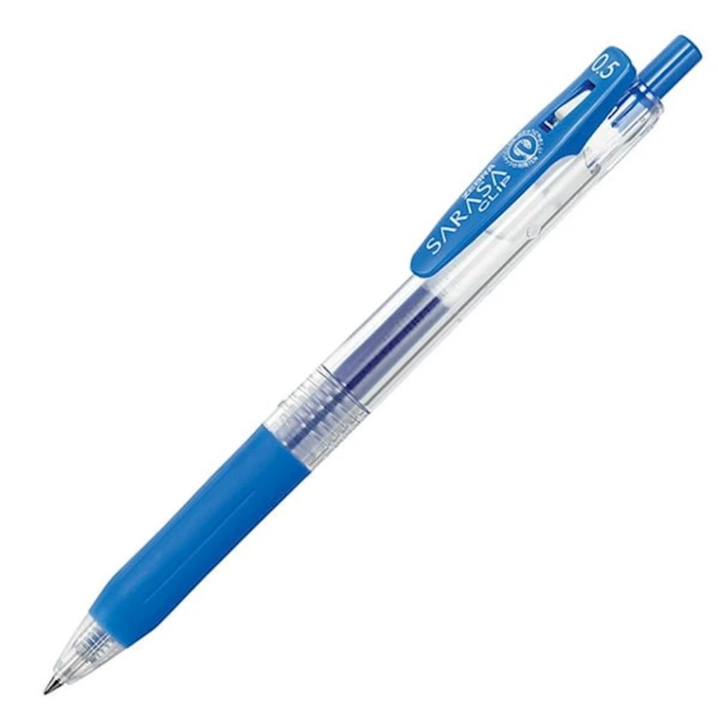 Гелевая ручка Zebra Pen Sarasa Clip Pale Blue, 0.5 мм, синий Гелевая ручка Zebra Pen Sarasa Clip Pale Blue, 0.5 мм, синий