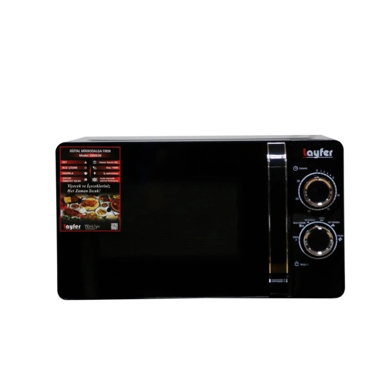 Mikrodalğalı soba Layfer 20MX30 Black