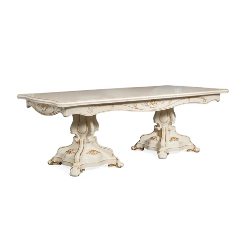 Стол Slonimmebel Eliza, 79.6х240/310х120 см, кремовый Стол Slonimmebel Eliza, 79.6х240/310х120 см, кремовый