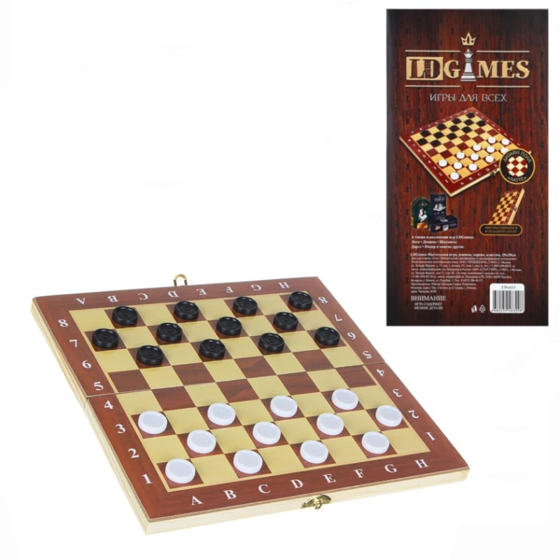 Dama WS0545, taxta, 30x30 sm Dama WS0545, taxta, 30x30 sm