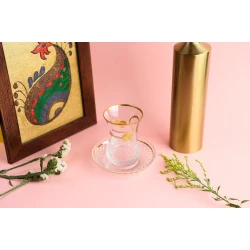 Набор чайный Buta Glass EA00060, 12 предметов, стекло, прозрачный Набор чайный Buta Glass EA00060, 12 предметов, стекло, прозрачный