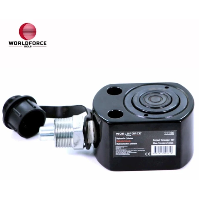 Hidravlik silindr Worldforce 11146, 10 Ton 25mm (700 bar)