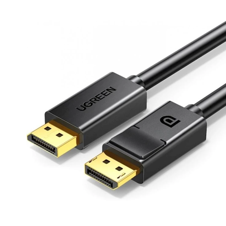 Кабель DisplayPort Ugreen DP102 DisplayPort to DisplayPort Black 1.5 м Кабель DisplayPort Ugreen DP102 DisplayPort to DisplayPort Black 1.5 м