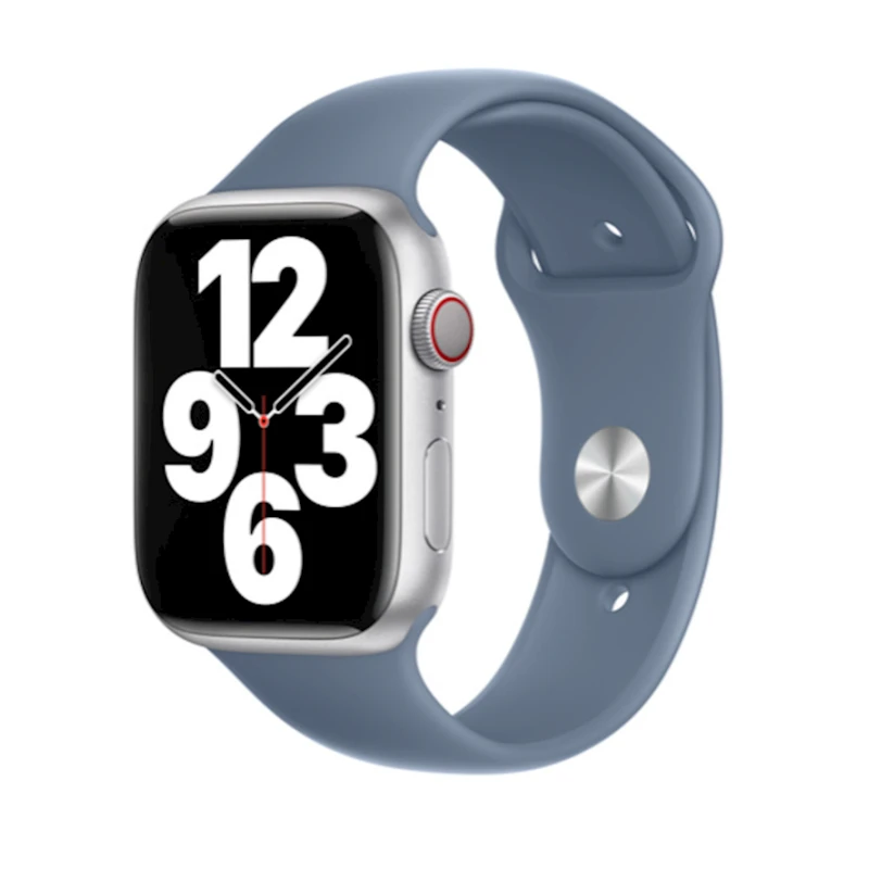 Ремешок Apple Sport Band для Apple Watch 45mm Regular Slate Blue (MP7U3ZM/A)