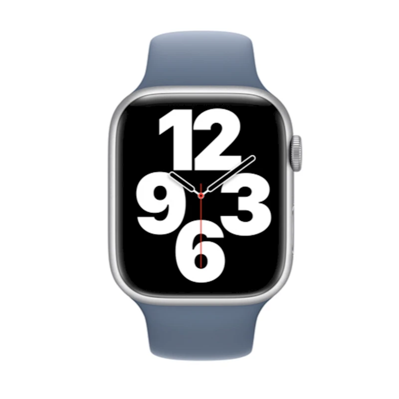 Ремешок Apple Sport Band для Apple Watch 45mm Regular Slate Blue (MP7U3ZM/A)