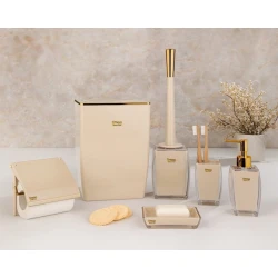 Набор для ванной Limon, бежевый, 6 шт