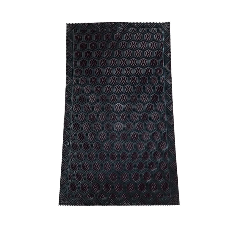 Коврик для ванной 0012, 50×80 см, резина, черный Коврик для ванной 0012, 50×80 см, резина, черный