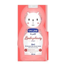 Çimmək üçün şampun-gel On Line Le Petit 3-1-də Candy 350 ml
