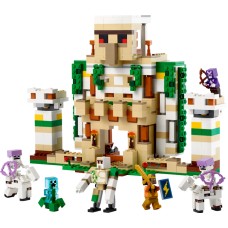 Konstruktor LEGO Minecraft The Iron Golem Fortness 21250, 9+ yaş, 868 əd