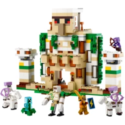 Конструктор LEGO Minecraft The Iron Golem Fortness 21250, 9+ лет, 868 шт