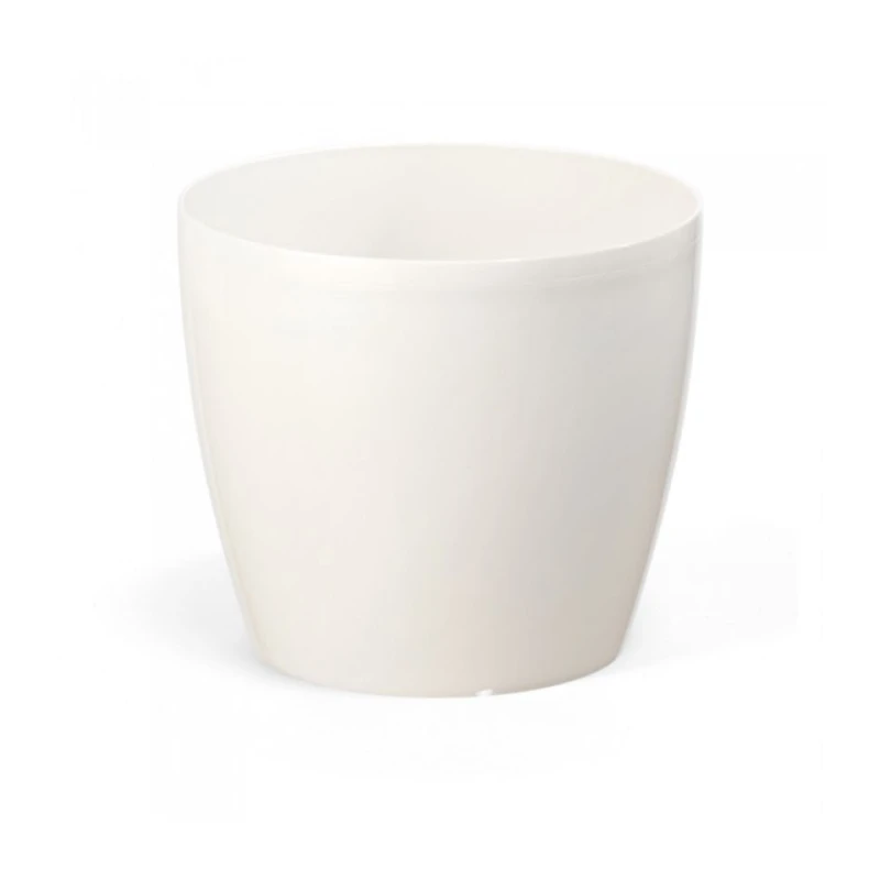 Горшок Lamela Magnolia 12 cм, пластик, бежевый Горшок Lamela Magnolia 12 cм, пластик, бежевый