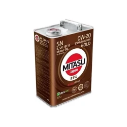 Моторное масло Mitasu Gold 0w20 SN, 4 л