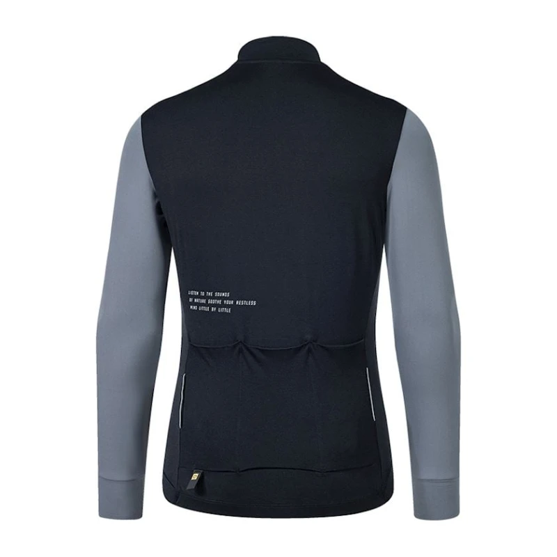 Велоджерси мужская Santic WM3C01157H, черная/серая, полиэстер/спандекс, размер XXL