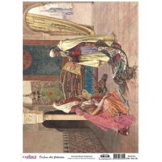 Dekupaj üçün düyü kağızı Cadence A3 Oriental World Collection OW-16 30x42 sm