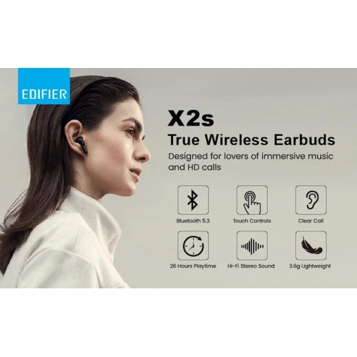 Наушники-гарнитура Edifier Headphones X2s Black Наушники-гарнитура Edifier Headphones X2s Black