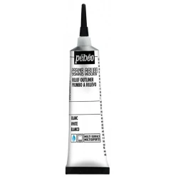 Рельефная контурная краска Pebeo Cerne Relief White 20 мл