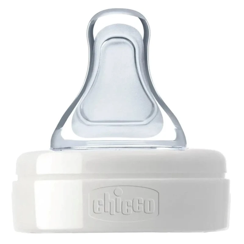 Насадка соски для бутылочек Chicco Physio, силикон, 0 м+, 2 шт