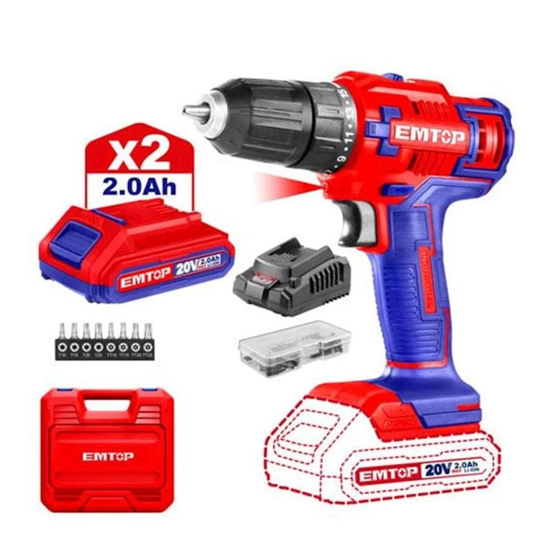 Drel-şurup bağlayan Emtop ECDL200528