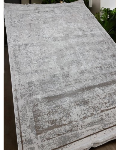 Xalça TB-0216, 160x230 sm, bambuk/ipək/kətan, rəngbərəng