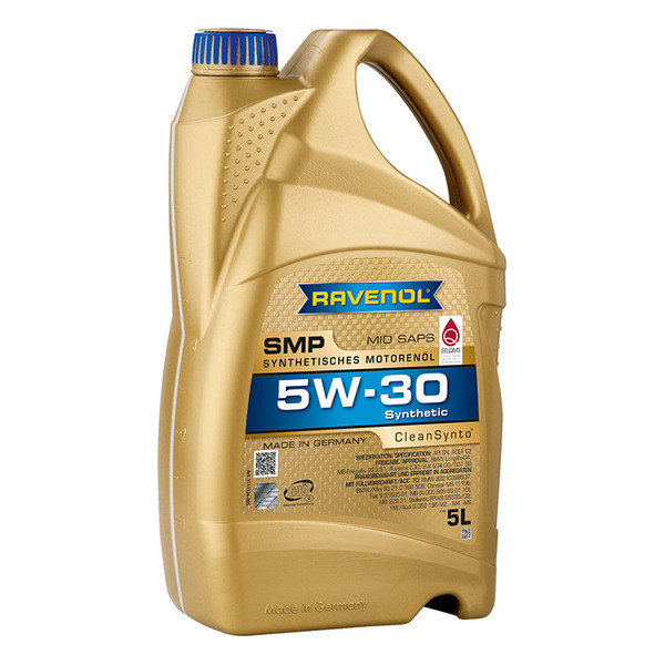 Моторное масло Ravenol SMP 5W-30, 5 л