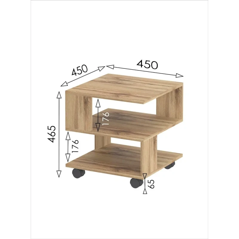 Jurnal masası, 45x45x46.5 sm, LDSP, votan