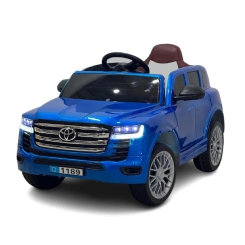 Uşaq elektrik avtomobili Land Cruiser 2 yaş üzəri göy Uşaq elektrik avtomobili Land Cruiser 2 yaş üzəri göy