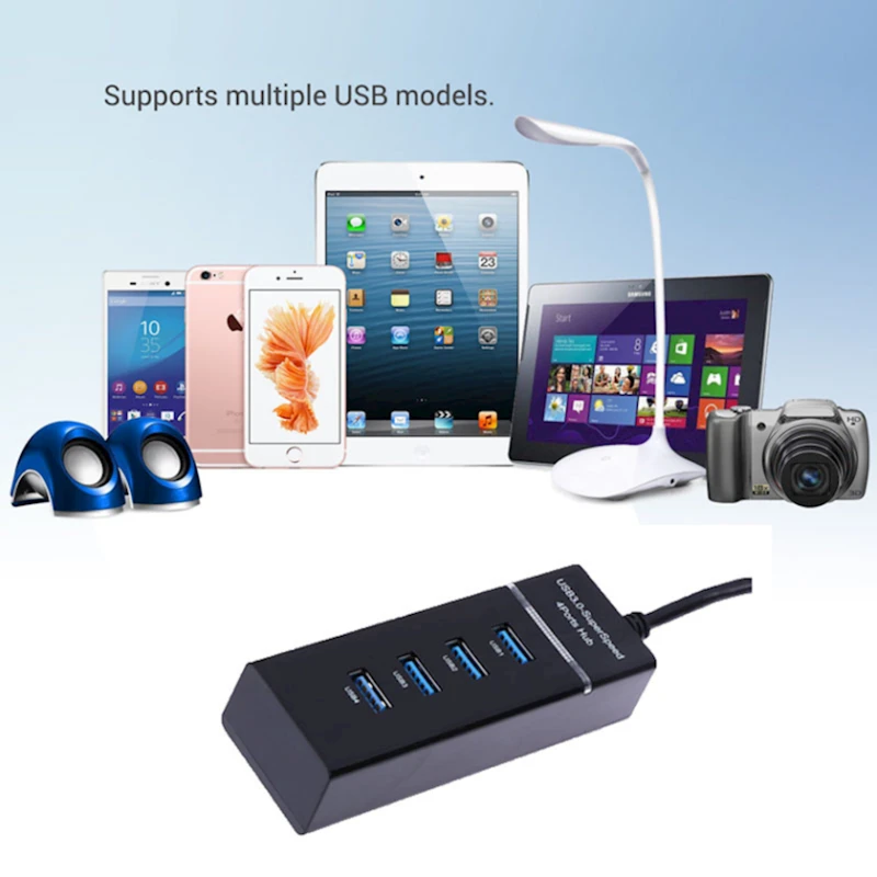 USB HUB XBOSS C8 4 Port USB 3.0 Hub High Speed USB HUB XBOSS C8 4 Port USB 3.0 Hub High Speed