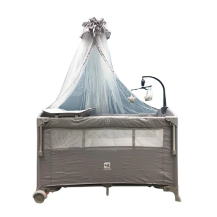 Детская кроватка Cool Baby AZR406, бежевая, 1+ лет Детская кроватка Cool Baby AZR406, бежевая, 1+ лет