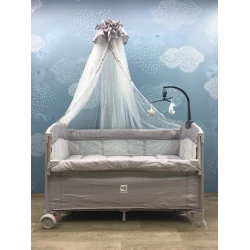 Детская кроватка Cool Baby AZR406, бежевая, 1+ лет Детская кроватка Cool Baby AZR406, бежевая, 1+ лет