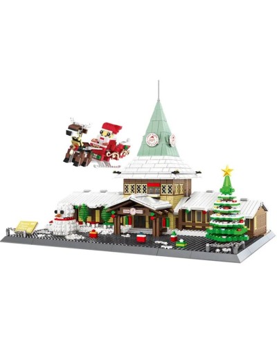 Konstruktor Wange Santa Claus Office Rovaniemi, 2180 element, 6+ yaş
