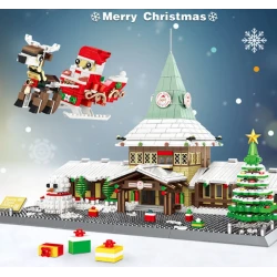 Конструктор Wange Santa Claus Office Rovaniemi, 2180 элементов, 6+ лет