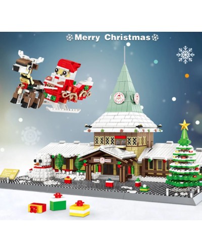 Konstruktor Wange Santa Claus Office Rovaniemi, 2180 element, 6+ yaş