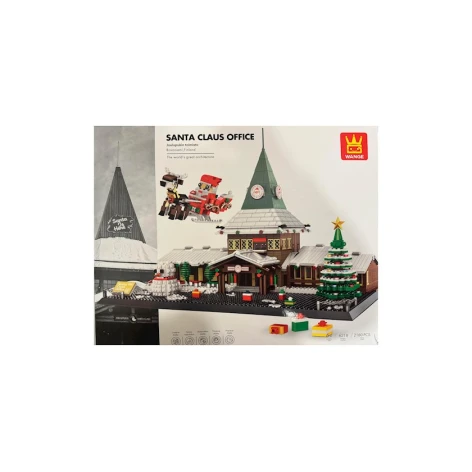 Конструктор Wange Santa Claus Office Rovaniemi, 2180 элементов, 6+ лет Конструктор Wange Santa Claus Office Rovaniemi, 2180 элементов, 6+ лет