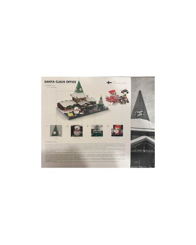 Konstruktor Wange Santa Claus Office Rovaniemi, 2180 element, 6+ yaş