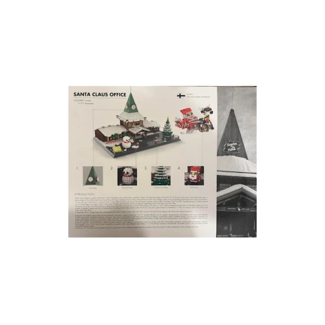 Конструктор Wange Santa Claus Office Rovaniemi, 2180 элементов, 6+ лет Конструктор Wange Santa Claus Office Rovaniemi, 2180 элементов, 6+ лет