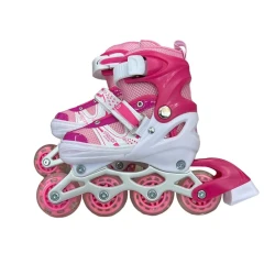 Роликовые коньки 600003SLK, размер 30-34, розовый