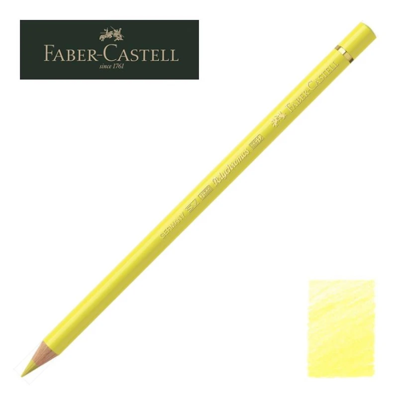 Цветной карандаш Faber-Castell Polychromos, цвет 104, Light Yellow Glaze Цветной карандаш Faber-Castell Polychromos, цвет 104, Light Yellow Glaze