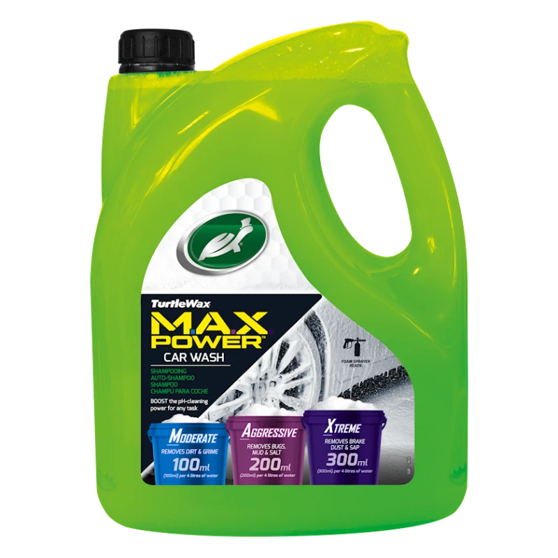 Автошампунь Turtle Wax Max-Power Car Wash 4 л Автошампунь Turtle Wax Max-Power Car Wash 4 л