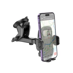 Автомобильный держатель для телефона Hoco H15 Black