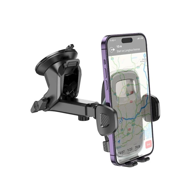 Avtomobil üçün telefon tutacağı Hoco H15 Black