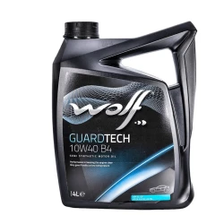 Motor yağı Wolf Guardtech 10W-40 B4, 4 l