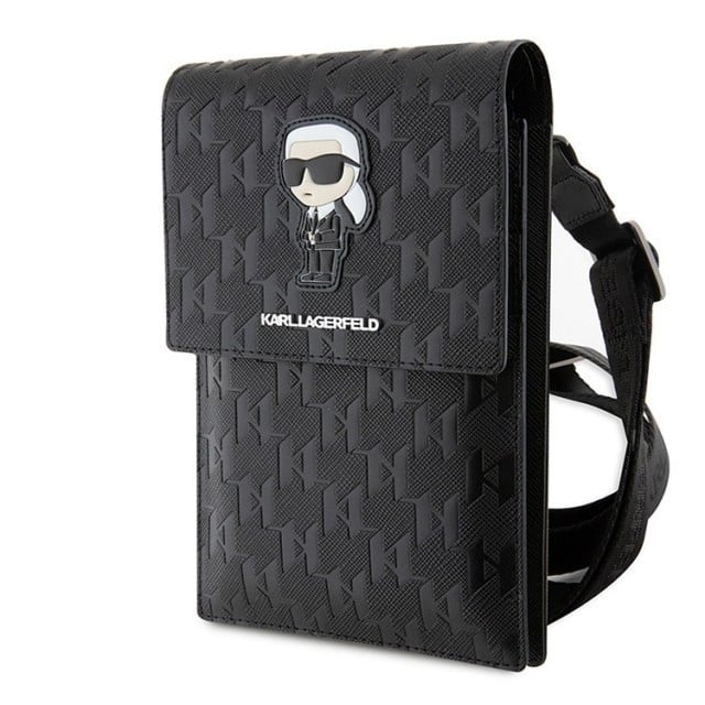 Сумка для смартфона Karl Lagerfeld Saffiano