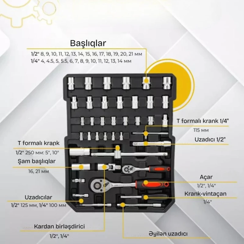 Набор инструментов с чемоданом на колесиках, 408 предметов Набор инструментов с чемоданом на колесиках, 408 предметов