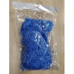 Наполнитель для подарочных коробок, синий