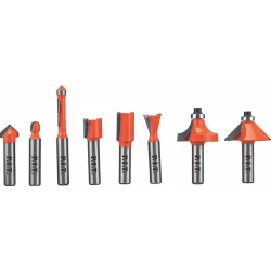 Набор фрез P.I.T. ACTW09-15X, 15 шт, по дереву Набор фрез P.I.T. ACTW09-15X, 15 шт, по дереву